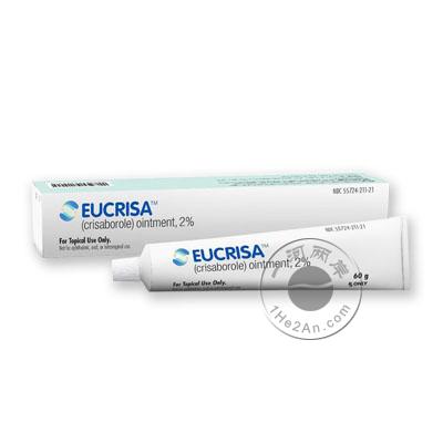 美国辉瑞湿疹处方药 克立硼罗乳膏(小儿湿疹软膏) Eucrisa Crisaborole Ointment 2% 60mg