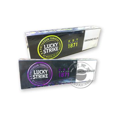 美国好彩香烟1871 (黄色柠檬/紫色蓝莓) USA Lucky Strike EST 1871