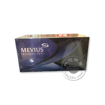 香港代购 日本梅比乌斯香烟(免税店国际版/方盒包装) Mevius International 以前的七星Seven
