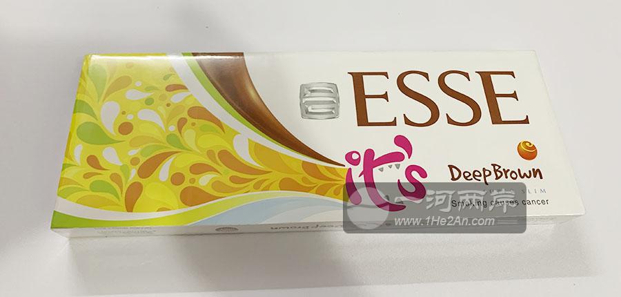 爱喜巧克力爆珠 ESSE It's DeepBrown super slim