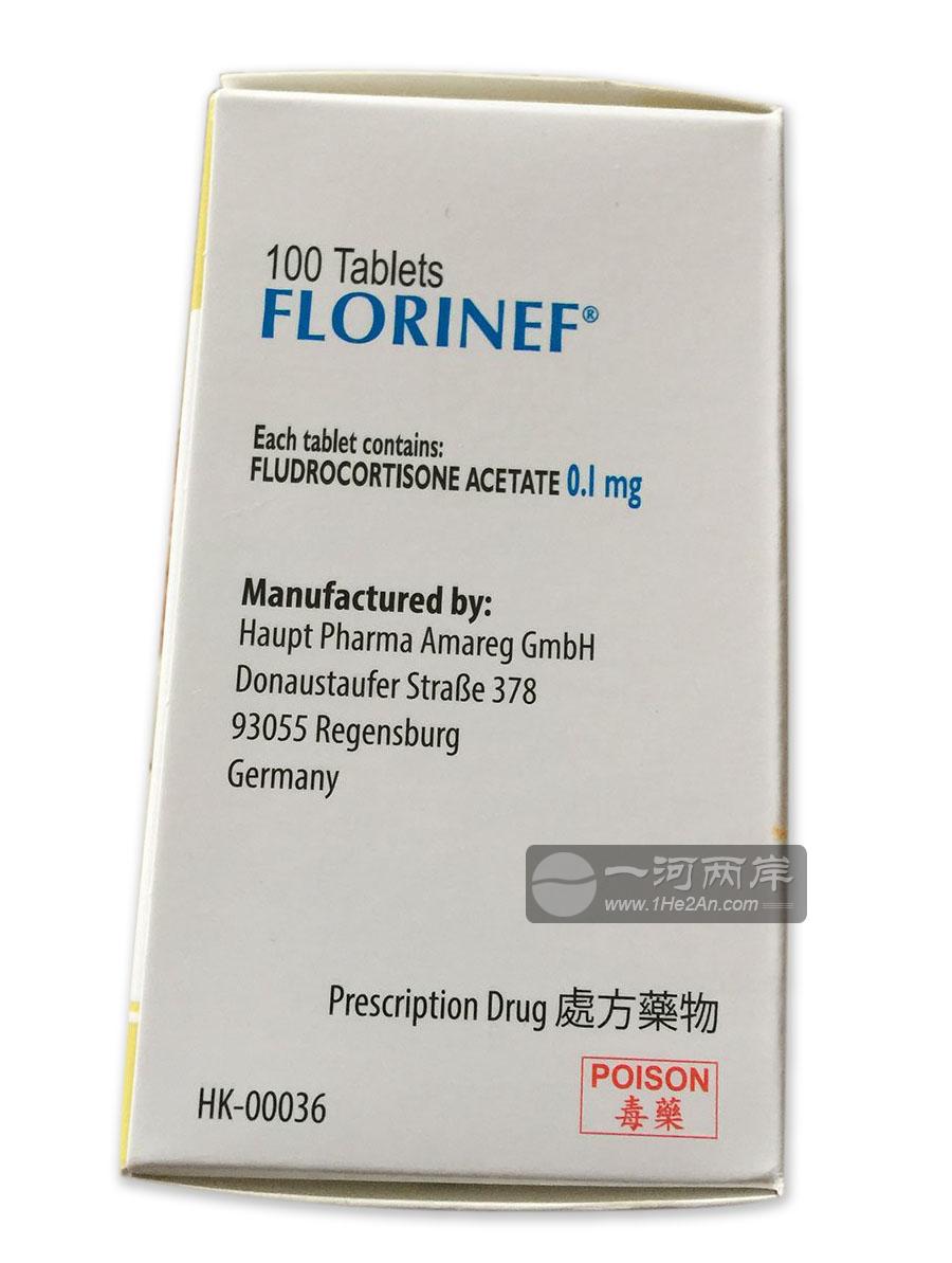 Aspen Florinef FludrocortisoneA cetate