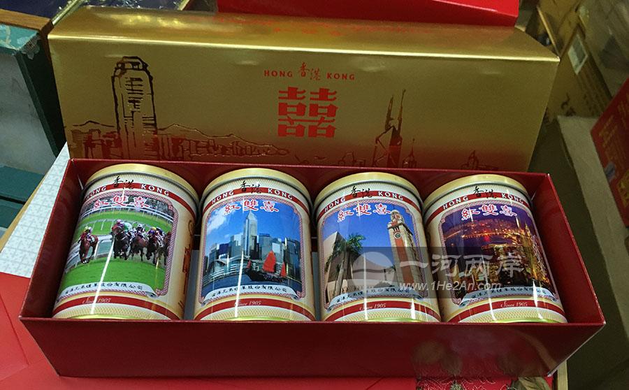 香港代购南洋红双喜罐装铁盒香港纪念版doublehappinesscigarettes