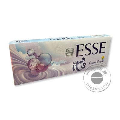 爱喜香芋爆珠 ESSE It's Bubble Purple super slim