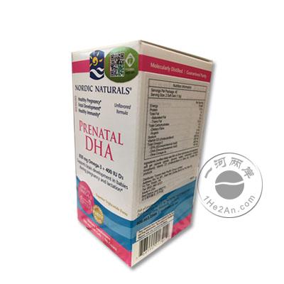挪威北欧孕妇DHA 90粒 Nordic Naturals Prenatal DHA