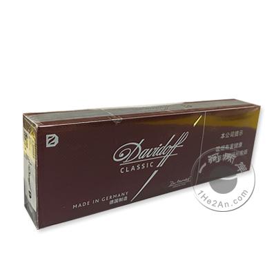 德国中支大卫杜夫香烟金装Z Germany Davidoff Gold Slims 7mg