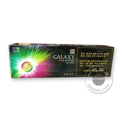 韩国蓝星香烟双爆珠 Galaxy w-burst Fuse Beyond option