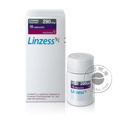香港代购 利那洛肽10粒装290mcg (Linaclotide / Linzess 治疗便秘 美国FDA认可)