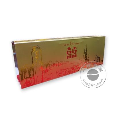 南洋红双喜罐装铁盒(香港纪念版) Double Happiness cigarettes since 1905 (共4罐,每罐50支共200支)