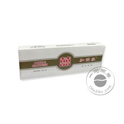 香港南洋兄弟红双喜香烟，细支硬盒南洋