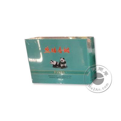 香港代购免税店 上海熊猫香烟铁罐装(浅蓝色，每盒2罐，每罐50支，共100支)
