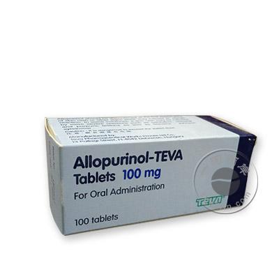 慢性痛风药别嘌醇片 Allopurinol-TEVA 100mg HK-57739