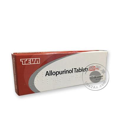 痛风药别嘌醇片 HK-23003 TEVA Allopurinol