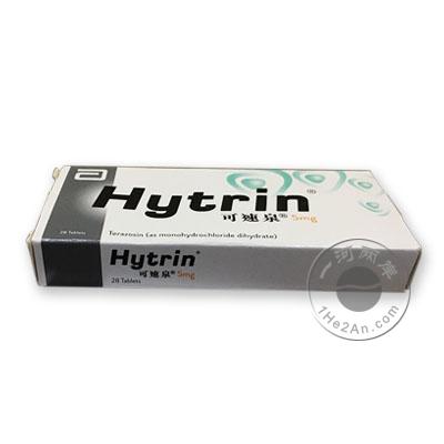 
  
    简称
              可速泉 Hytrin
          
