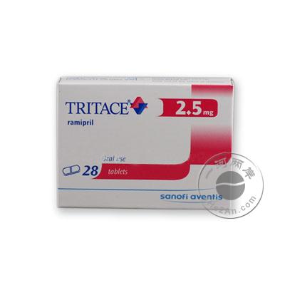 瑞泰/雷米普利片(赛诺菲降压药) Sanofi Tritace ramipril 2.5mg 28 tablets