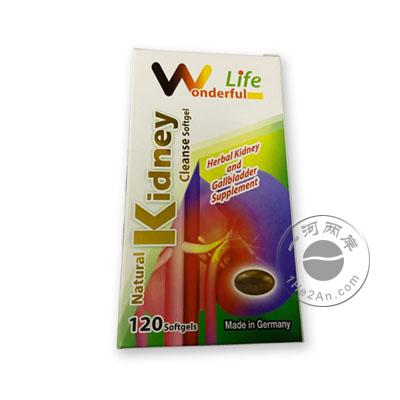 GMP健乐德国强力消石素 wonderful life Natural kidney cleanse softtge 120 softgels