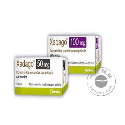 沙芬酰胺片剂 Xadago safinamide 50mg/100mg